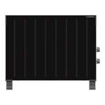 Luxell HC-2947 2500 W Konvektör Isıtıcı Duvara Monte Edilebilir Siyah Renk Tasarım