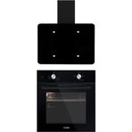 Luxell Lena B66-S2 - DF6-833 Flat 2'li Ankastre Set