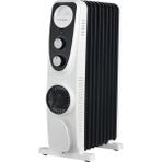 Luxell LUX09-FP-BW 2400 Watt Turbo Fanlı 9 Dilim Yağlı Radyatör Aşırı Isınma Koruması ile