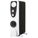 Luxell Lux11-Fp-Bw 11 Dilim 2700 Watt Turbo Fanlı Yağlı Radyatör (siyah/beyaz)