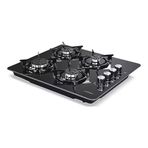 Luxell LX-40 Siyah Oval Ocak