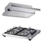 Luxell LX-420F - DS6-905 22li İnox Ankastre Set