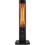 Luxell MH-1800 Orbit 1800 W Infrared Kule Tipi Dikey Isıtıcı, Siyah Gövde, 115,5 cm – Ev ve Ofis Kullanımına Uygun
