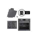 LUXELL OPALL15 PROG. GRİ ANKASTRE SET / FASFRYER HEDİYELİ