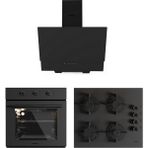 Luxell Prime Glass Ankastre Set (B66-SF3)-(LX-40TAHDF)-(DA6-835)