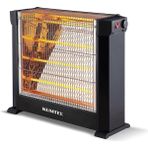 Luxell Siyah 2200 W Şömine Tipi Quartz Isıtıcı (LUX.3100QR40STR14)