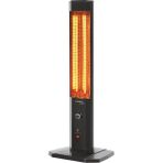 Luxell Uzaktan Kumandalı Çift Filament Kule Tipi Isıtıcı 1800 W Metal Yapı ile Etkili Isıtma