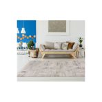 Luxess Piraye Koleksiyonu%100 Akrilik Dokuma Halı 1083 Gri, 120 x 300