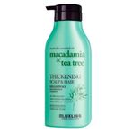 Luxliss 500 ml Thickening Macadamia Tea Tree Thickening Scalp- Hair Shampoo