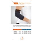 Luxor 106-XL Örgü Silikon Ped Destekli Dirseklik