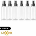 Luxor Kimya 100 ML Boş Spreyli Şişe - 6 Adet