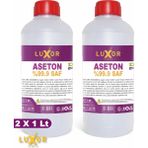 Luxor Kimya 2 lt. Saf Aseton 2 x 1 LT