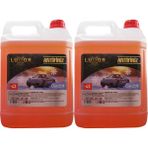 Luxor Kimya 2’li Set 4 Mevsim -42°C Turuncu Antifriz 5 Lt (2 Adet) (YENİ ÜRETİM)