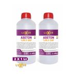 Luxor Kimya Kimya 2 lt. %99.9 Saf Aseton 1 Lt x 2 Ad.