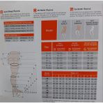 Luxor Varıs Çorabı Dizaltı Burnu Kapalı Orta Basınç - 2XL - Ten