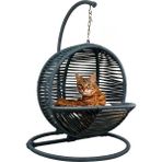 Lüxperi Kedi Yatağı ve Salıncağı Siyah Sabitleme Aparatlı Metal Yapı ile Konforlu Tasarım