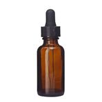 Luxshiny Boş Damlalık Şişesi 8 Adet Amber Cam Şişeler Uçucu Yağ Şişeleri Damlalıklı Koyu Cam Şişeler (30Ml) Seyahat Konteyneri
