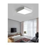 Luxshome Tavana Sıfır Kare Led Panel Spot Lamba Glop Aplik Armatür Avize 6500K Beyaz Renk Koridor Balkon Hol
