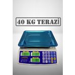 LUXTER Acs-809t Lüks Dijital Ekranlı Elektronik 40 Kg/2 gr Terazi