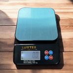 Luxter Mutfak Terazisi 5 kg Kapasiteli 0.1 Gram Hassasiyetli - Siyah
