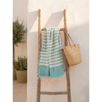 Luxtex 2 Kat Müslin Peştemal, Plaj Havlusu, Pareo - 100 x 170 cm - Mint