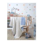 luxtex 4 Katlı, Çift Taraf, 100 X 120 Cm Bebek Müslin Örtü, Pamuklu Çok Amaçlı Bebek Battaniyesi