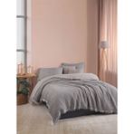 Luxtex Çift Yönlü, 4 Kat Müslin Yatak Örtüsü, Koltuk Örtüsü, Battaniye, Çift Kişilik 220 x 230 cm - Antrasit