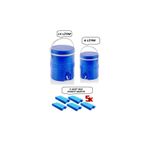 luxurianthome Toros Piknik Su Termosu Buzluk Piknik 2li 14 6 Litre + 5 Adet Buz Kaseti Hediye