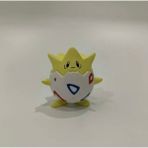 Luxury 1 Adet Togepi Pokemon Figür 4cm ve 1 Adet Poketopu - Pokemon Pokeball 1 Adet