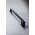 Luxury 1. Sınıf Metal Köprü 160 mm (16 Cm) Mat Siyah Fırın Boya Çekmece Dolap Mobilya Kulpu 1 Adet