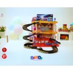 Luxury 3 Katlı Garaj Oyun Seti Otopark Seti Araba Pisti Set Hotwheels Setler Eğlenceli Yarış Park Istasyonu 1 Adet