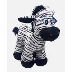 Luxury 30 cm Peluş Zebra Uyku Arkadaşı Peluş Oyuncak Hediyelik Peluş 1 Adet - Beyaz