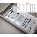 Luxury 7'li Kepçelik Set Modüler Organizer Kepçe Tahta Kaşık Çekmece Içi Düzenleyici 1 Adet