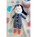 Luxury Amigurumi Oyuncak /uyku Arkadaşi/ Örgü Oyuncak/ 30CM 1 Adet - Mavi