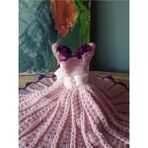 Luxury Barbie Oyuncak Elbisesi 1 Adet - Pembe