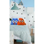 Luxury Darwin & Gumball Uyku Arkadaşı Peluş Yastık Oyuncak Yastık Uyku Arkadaşı 1 Adet - Turuncu