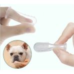 Luxury Evcil Hayvan Kedi Köpek Parmağa Takılan Diş Kaşıma Fırçası 1 Adet