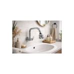 luxury faucet 3 Fonksiyonlu Hareketli Başlıklı Duvardan Tek Su Mutfak - Banyo ve Lavabo Bataryası