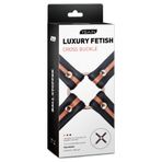 Luxury Fetish Bdsm Deri El Ayak Kelepçesi Bağlama Kiti