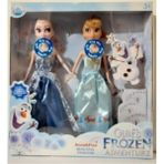 Luxury Karlar Ülkesi Şarkı Söyleyen Anna ve Elsa Bebek Set 2 Li Müzikli Elsa Anna 1 Adet