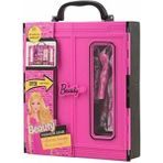 Luxury Kayyum Oyuncak 3010 Pembe Gardrop Beauty Fashion Çantalı Giysi Dolabı 30+ Kıyafet Ayakkabı, Çok Ren 1 Adet