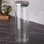 Luxury Metal Kapaklı Borosilikat Cam Kavanoz - 1650 ml 1 Adet