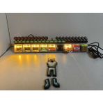Luxury Minecraft Inventory Figür Kutu Premium Seri (Ledli)/ 10 Farklı Figür Hediye 1 Adet