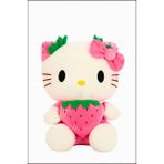 Luxury Oyun ve Uyku Arkadaşı Peluş Kedi Pembe Renk Hediyelik Hello Kitty Pembe Peluş 50CM Fiyonklu 1 Adet - Çok Renkli
