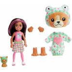 Luxury ( Oyuncak ) Barbie Chelsea Cutie Reveal Şirin Kostümler Serisi HRK27 (Dog In Frog) ( 1 Adet ) 1 Adet