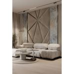 Luxury Panel Görünümlü Mermer Dokulu Duvar Kağıdı, 100 x 100
