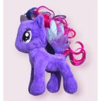 Luxury Peluş Pony Unicorn Oyuncak Boynuzlu Kanatlı At 30 Cm. Twilight, Fluttershy, Rainbow Dash, Rarity 1 Adet - Mor