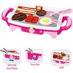 Luxury QF2908P-1 QF2908G-1 Işıklı Sesli Aksesuarlı Teppanyaki Izgara Boyutu: 13X31X7 cm 1 Adet