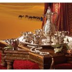 Luxury Sena-Ebruli Zemzem Takımı - 6lı Fincan 1 Adet