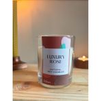 Luxury Soya Mumu Vegan Organik Kokulu Mum Hediyelik Dekoratif Mum - Gül Kokulu